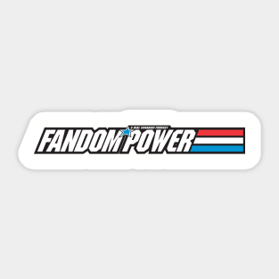 Fandom Power - A Real Canadian Podcast Sticker